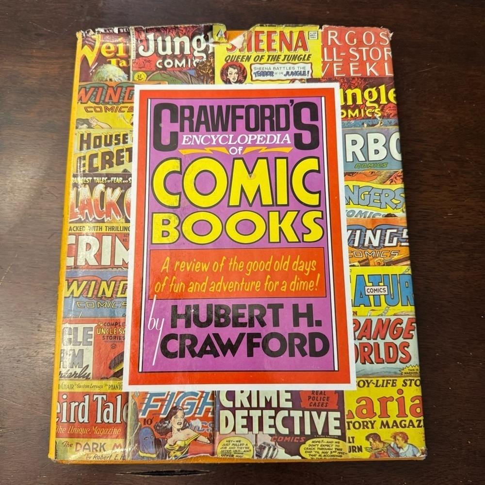 Crawford's Encyclopedia of Comic Books Hardcover by Hubert H Crawford 1978